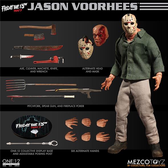 ONE12 COLLECTIVE - FRIDAY THE 13TH PART 3 JASON CLOTH