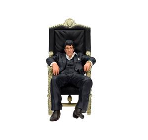 MOVIE ICONS - SCARFACE SITTING TONY MONTANA FIGURE