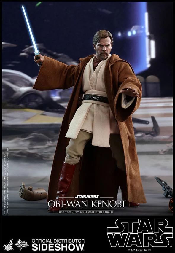 1/6 HOT TOYS - STAR WARS REVENGE OF THE SITH - OBI-WAN KENOBI