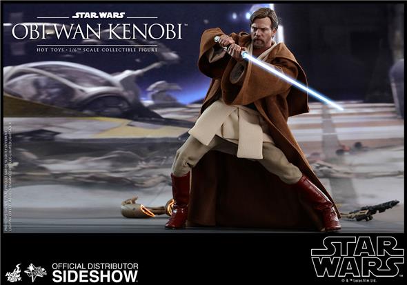 1/6 HOT TOYS - STAR WARS REVENGE OF THE SITH - OBI-WAN KENOBI