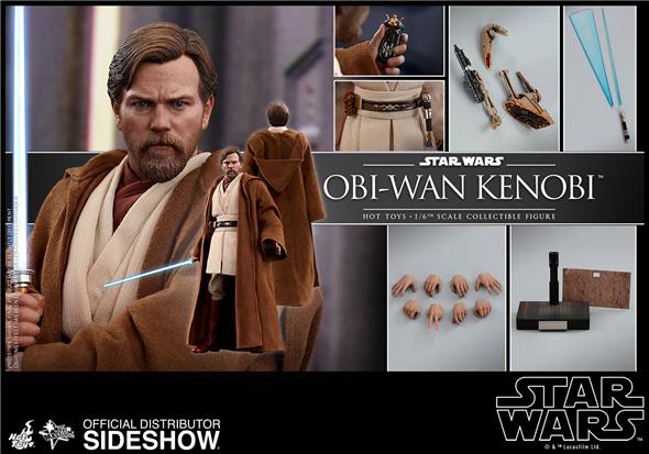 1/6 HOT TOYS - STAR WARS REVENGE OF THE SITH - OBI-WAN KENOBI