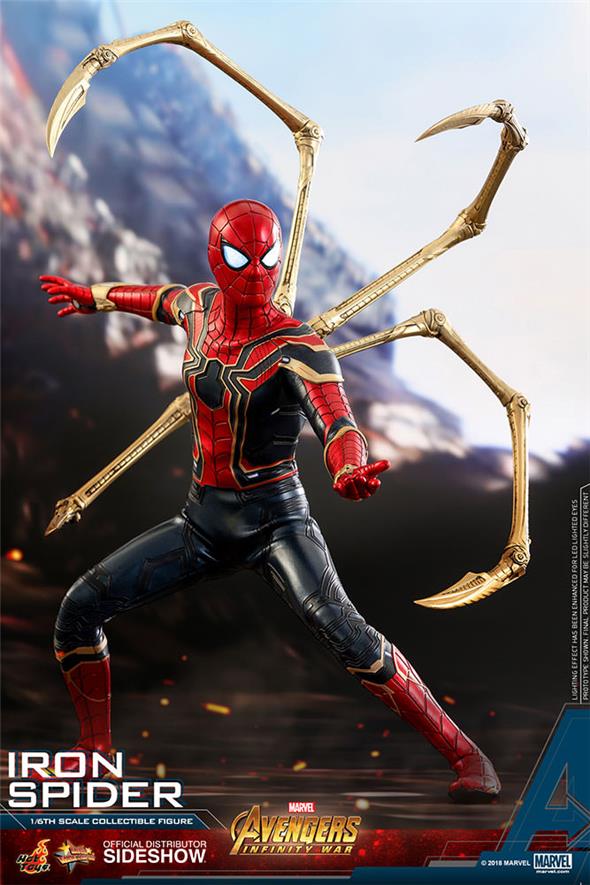 1/6 HOT TOYS - AVENGERS INFINITY WAR - IRON SPIDER