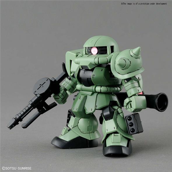 SD CROSS SILHOUETTE ZAKU II