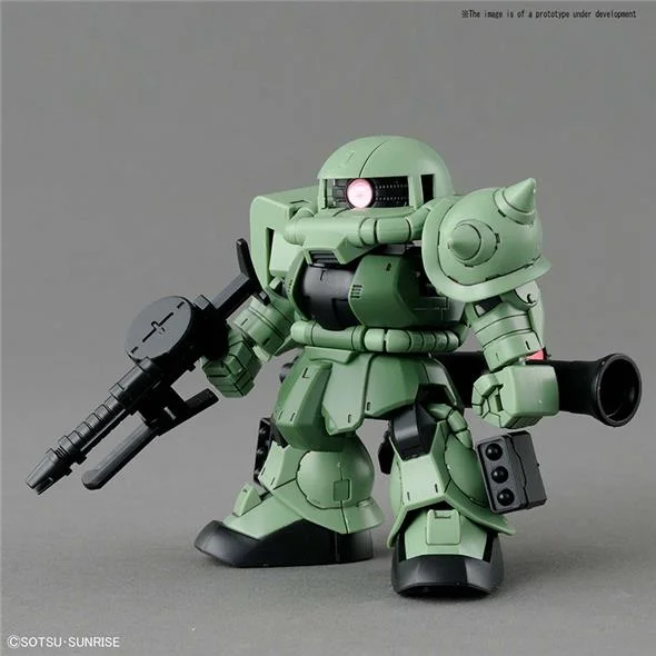 SD CROSS SILHOUETTE ZAKU II
