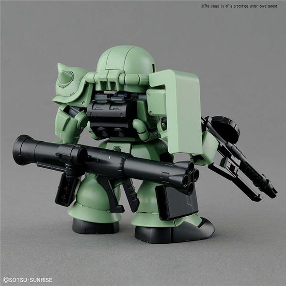SD CROSS SILHOUETTE ZAKU II