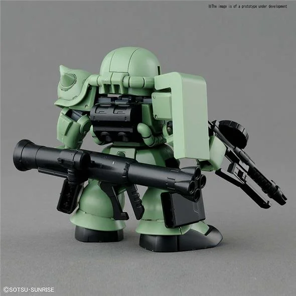 SD CROSS SILHOUETTE ZAKU II