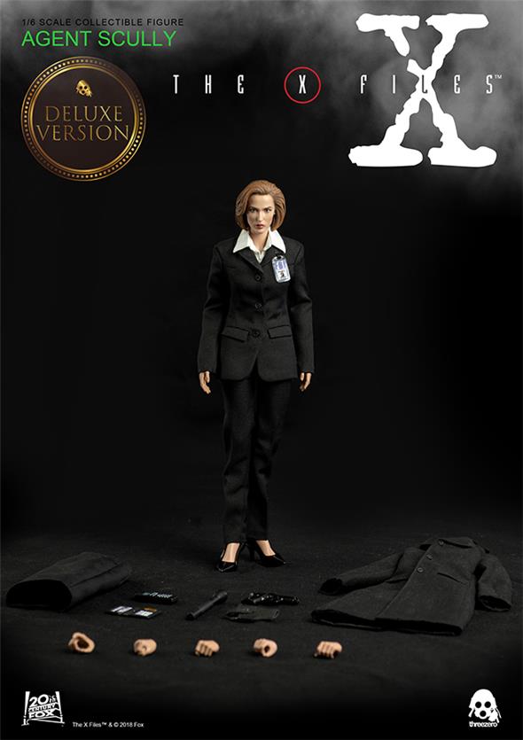 1/6 THREEZERO - X-FILES AGENT SCULLY DXL