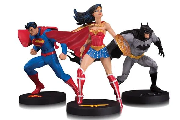 DC DESIGNER SERIES - JIM LEE COLLECTOR 3PCK STATUE SET