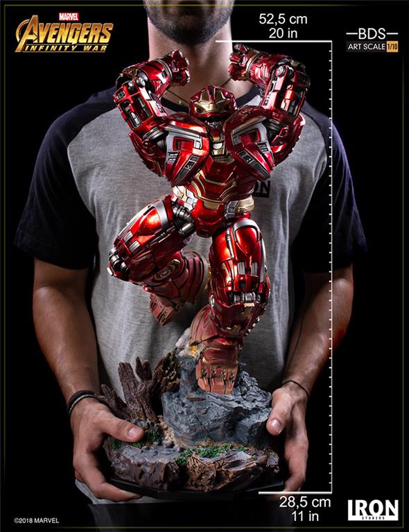 1/10 IRON STUDIOS - AVENGERS I. W. HULKBUSTER ART STATUE