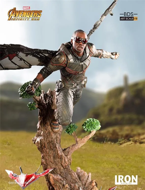 1/10 IRON STUDIOS - AVENGERS I. W. FALCON ART STATUE