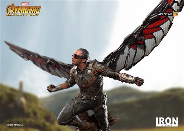 1/10 IRON STUDIOS - AVENGERS I. W. FALCON ART STATUE