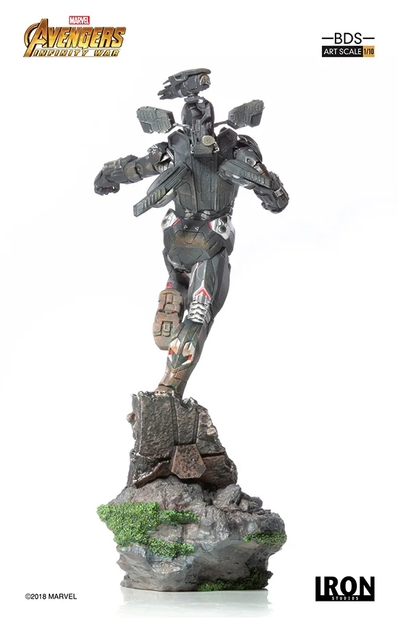 1/10 IRON STUDIOS - AVENGERS I. W. WAR MACHINE ART STATUE