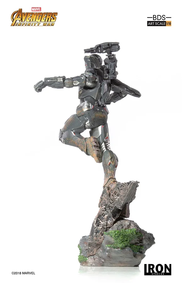 1/10 IRON STUDIOS - AVENGERS I. W. WAR MACHINE ART STATUE