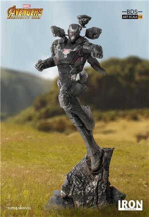 1/10 IRON STUDIOS - AVENGERS I. W. WAR MACHINE ART STATUE