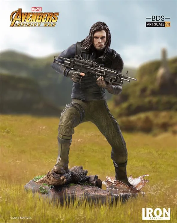 1/10 IRON STUDIOS - AVENGERS I. W. WINTER SOLDIER ART STATUE
