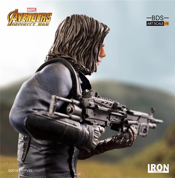 1/10 IRON STUDIOS - AVENGERS I. W. WINTER SOLDIER ART STATUE
