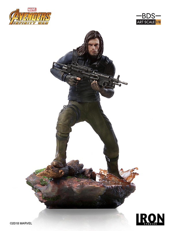 1/10 IRON STUDIOS - AVENGERS I. W. WINTER SOLDIER ART STATUE