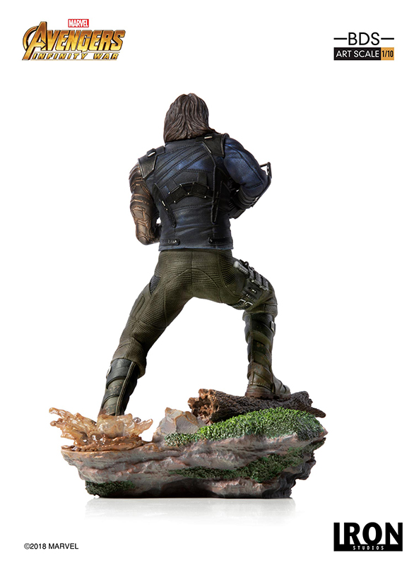 1/10 IRON STUDIOS - AVENGERS I. W. WINTER SOLDIER ART STATUE