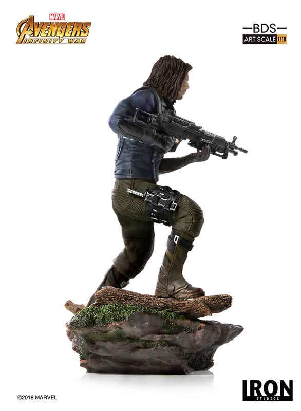 1/10 IRON STUDIOS - AVENGERS I. W. WINTER SOLDIER ART STATUE