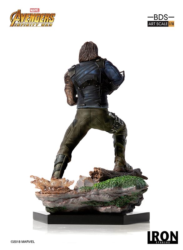 1/10 IRON STUDIOS - AVENGERS I. W. WINTER SOLDIER ART STATUE