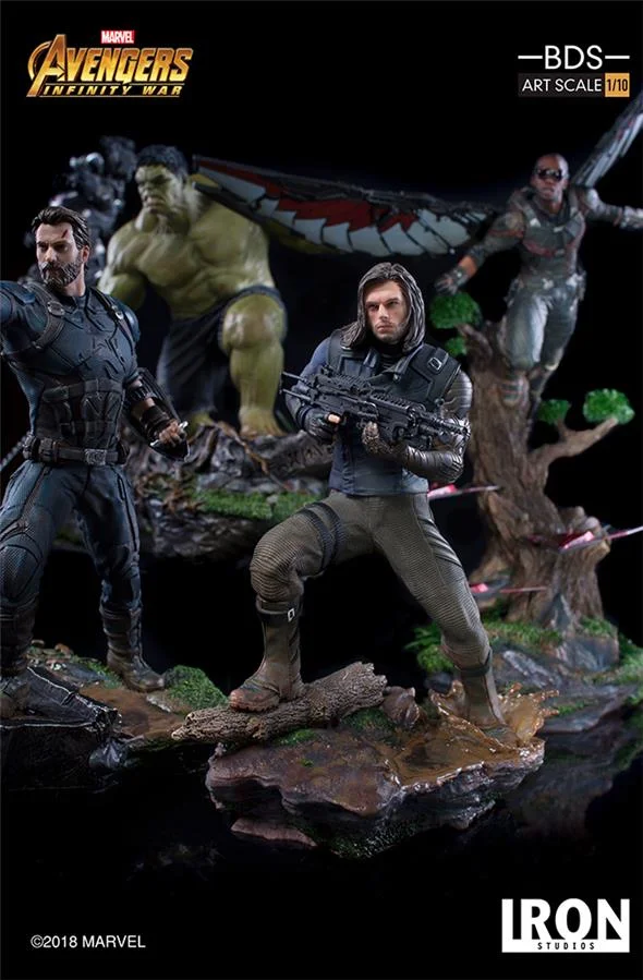 1/10 IRON STUDIOS - AVENGERS I. W. WINTER SOLDIER ART STATUE