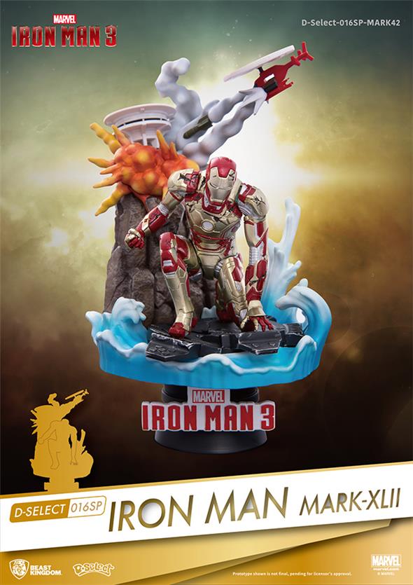 D-SELECT - IRON MAN MK42 FIG