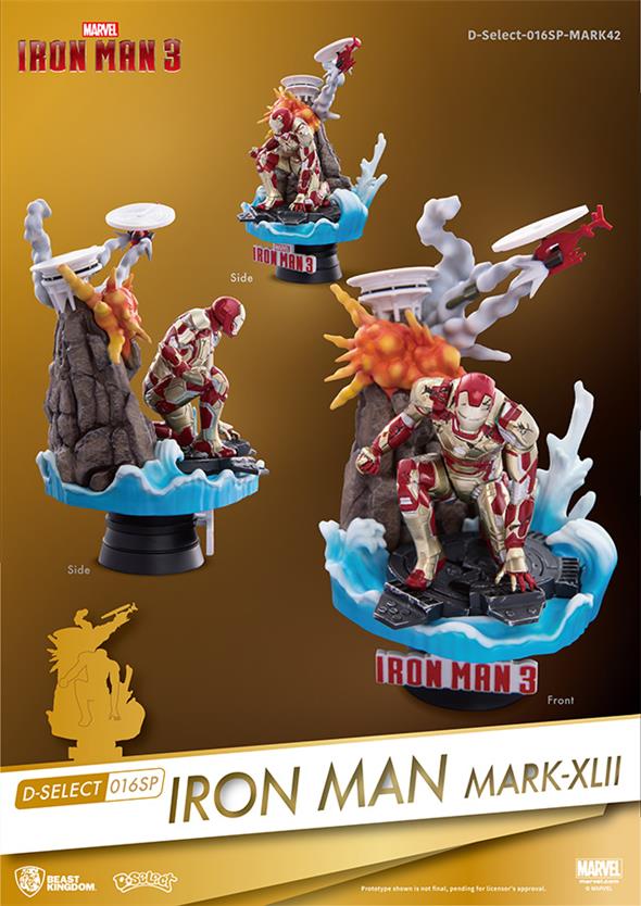 D-SELECT - IRON MAN MK42 FIG