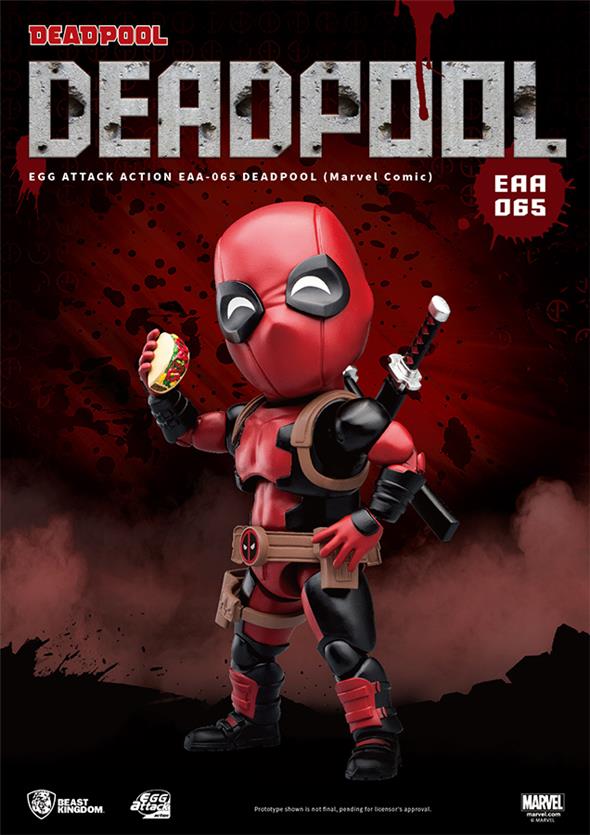 DEADPOOL EGG ATTACK FIGURE