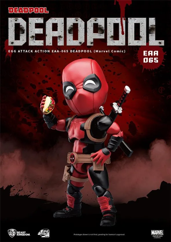 DEADPOOL EGG ATTACK FIGURE