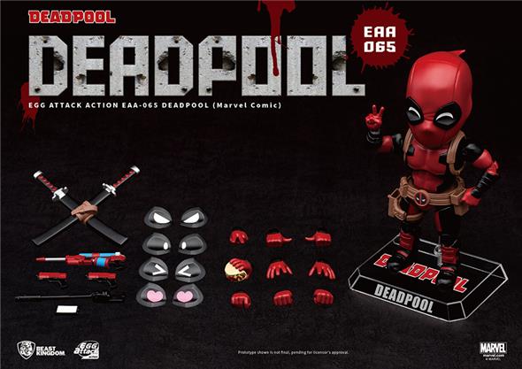 DEADPOOL EGG ATTACK FIGURE