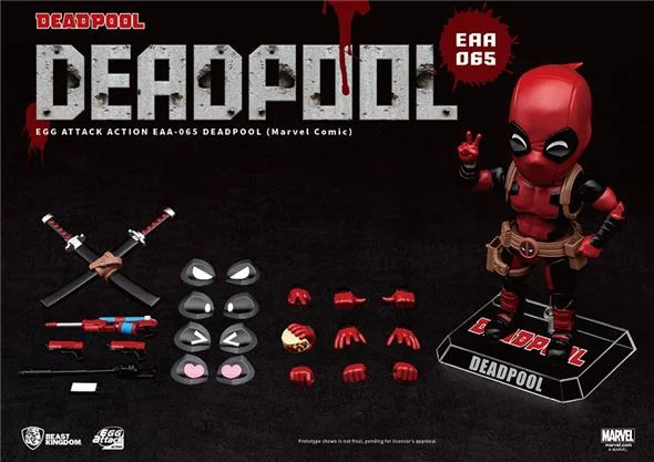 DEADPOOL EGG ATTACK FIGURE