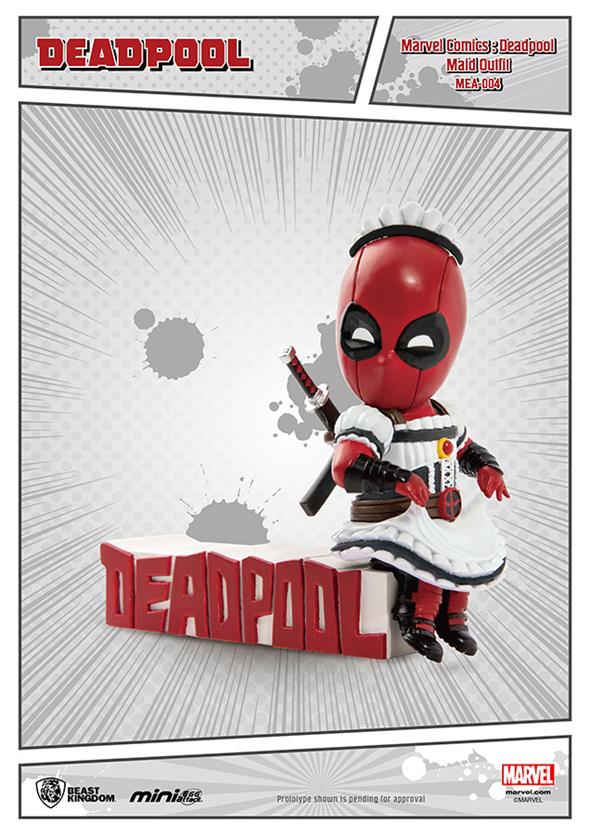 DEADPOOL MAID OUTFIT MINI EGG FIGURE