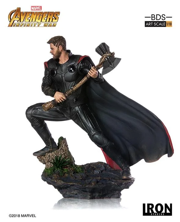 1/10 IRON STUDIOS - AVENGERS I. W. THOR ART STATUE