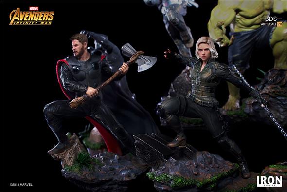 1/10 IRON STUDIOS - AVENGERS I. W. THOR ART STATUE