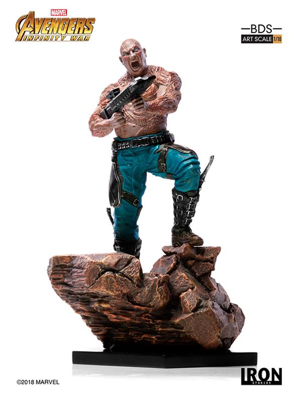 1/10 IRON STUDIOS - AVENGERS I. W. DRAX  ART STATUE