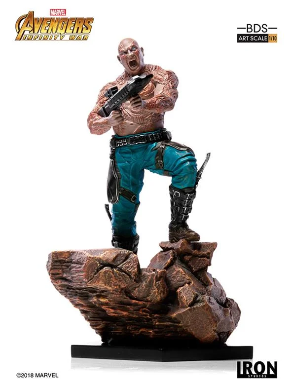 1/10 IRON STUDIOS - AVENGERS I. W. DRAX  ART STATUE