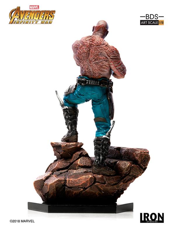 1/10 IRON STUDIOS - AVENGERS I. W. DRAX  ART STATUE