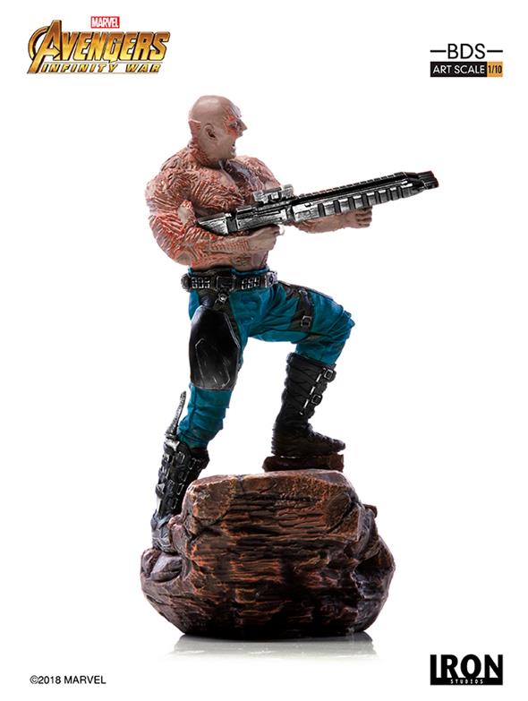 1/10 IRON STUDIOS - AVENGERS I. W. DRAX  ART STATUE