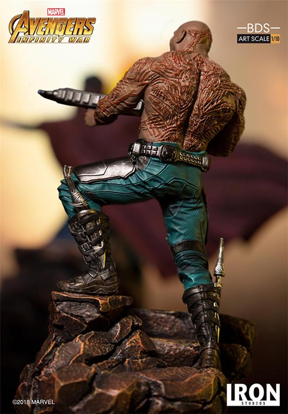 1/10 IRON STUDIOS - AVENGERS I. W. DRAX  ART STATUE