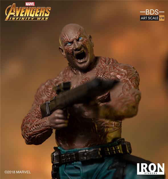 1/10 IRON STUDIOS - AVENGERS I. W. DRAX  ART STATUE