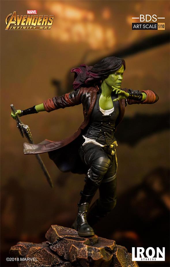 1/10 IRON STUDIOS - AVENGERS I. W. GAMORA ART STATUE