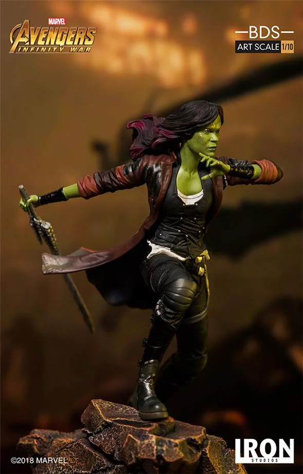 1/10 IRON STUDIOS - AVENGERS I. W. GAMORA ART STATUE