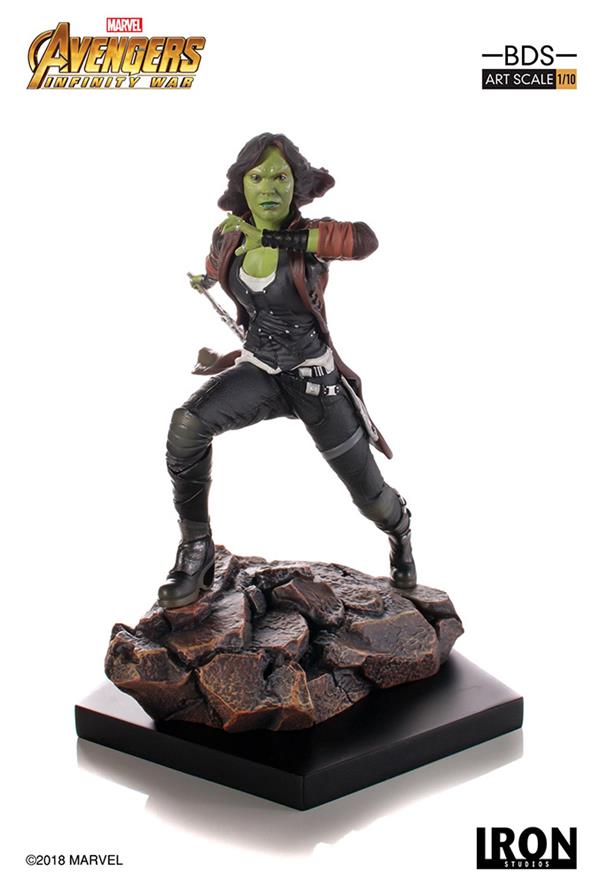 1/10 IRON STUDIOS - AVENGERS I. W. GAMORA ART STATUE