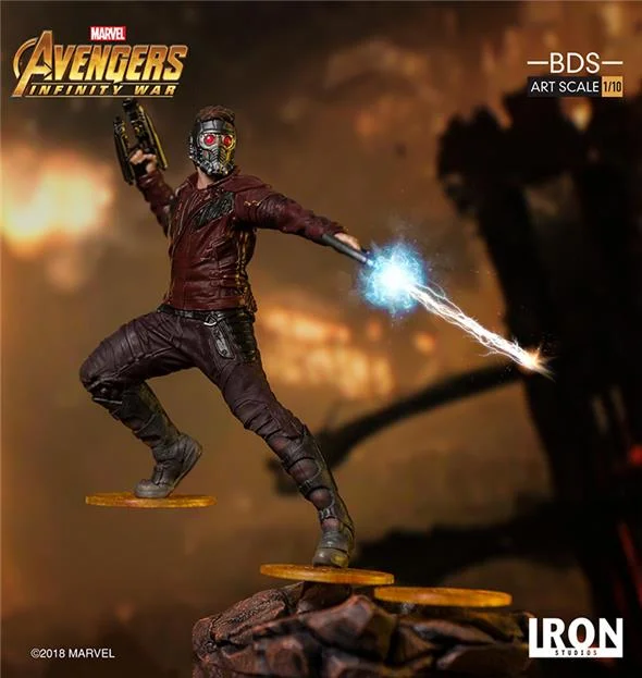 1/10 IRON STUDIOS - AVENGERS I. W. STAR LORD ART STATUE
