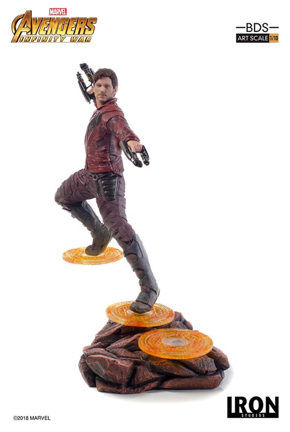 1/10 IRON STUDIOS - AVENGERS I. W. STAR LORD ART STATUE