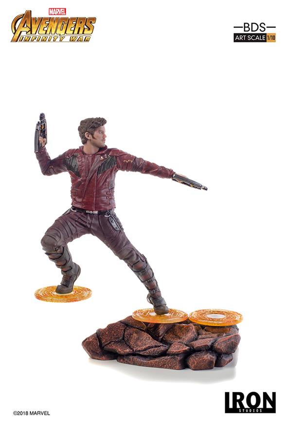 1/10 IRON STUDIOS - AVENGERS I. W. STAR LORD ART STATUE