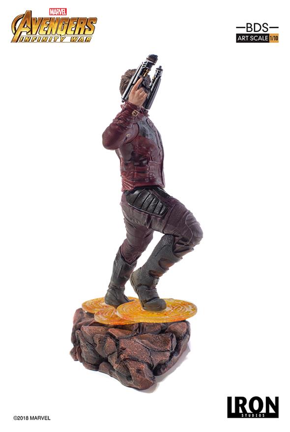 1/10 IRON STUDIOS - AVENGERS I. W. STAR LORD ART STATUE