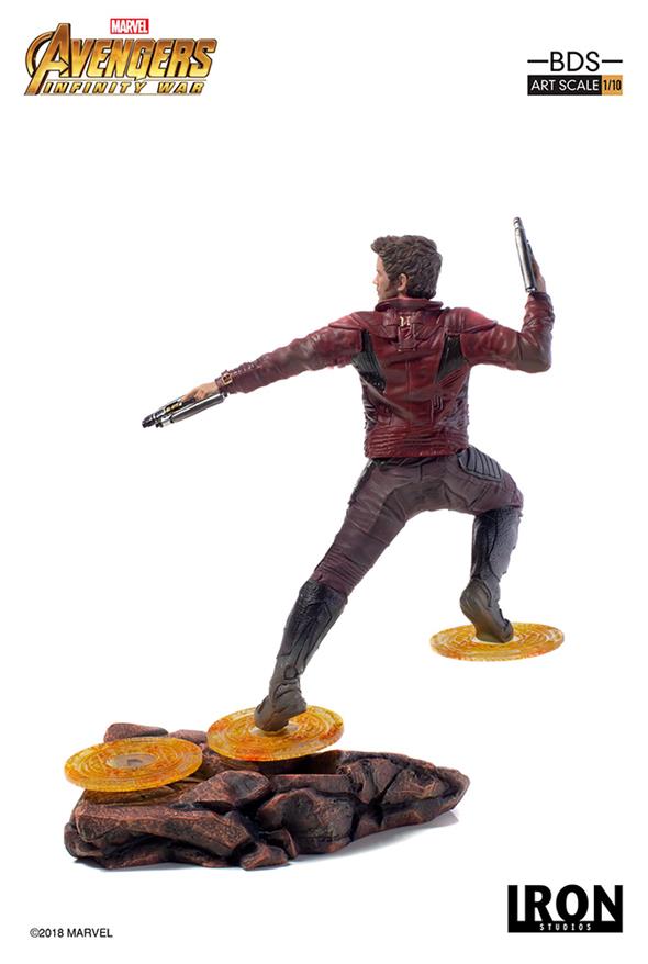 1/10 IRON STUDIOS - AVENGERS I. W. STAR LORD ART STATUE