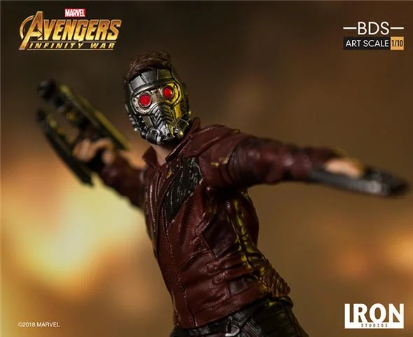 1/10 IRON STUDIOS - AVENGERS I. W. STAR LORD ART STATUE