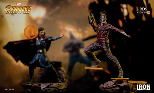 1/10 IRON STUDIOS - AVENGERS I. W. STAR LORD ART STATUE